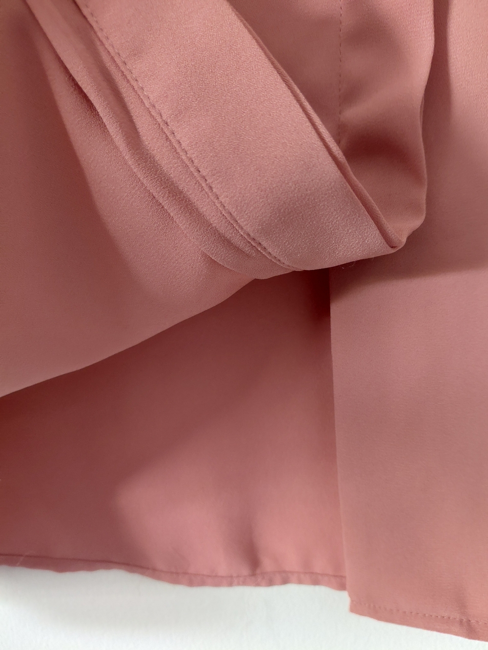 JNY Jones New York Women’s Dusty Rose Long Sleeve Blouse – Size XL - Picture 8 of 10